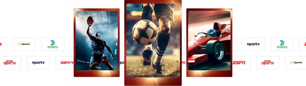 Canais esportivos disponíveis nos planos SKY TV