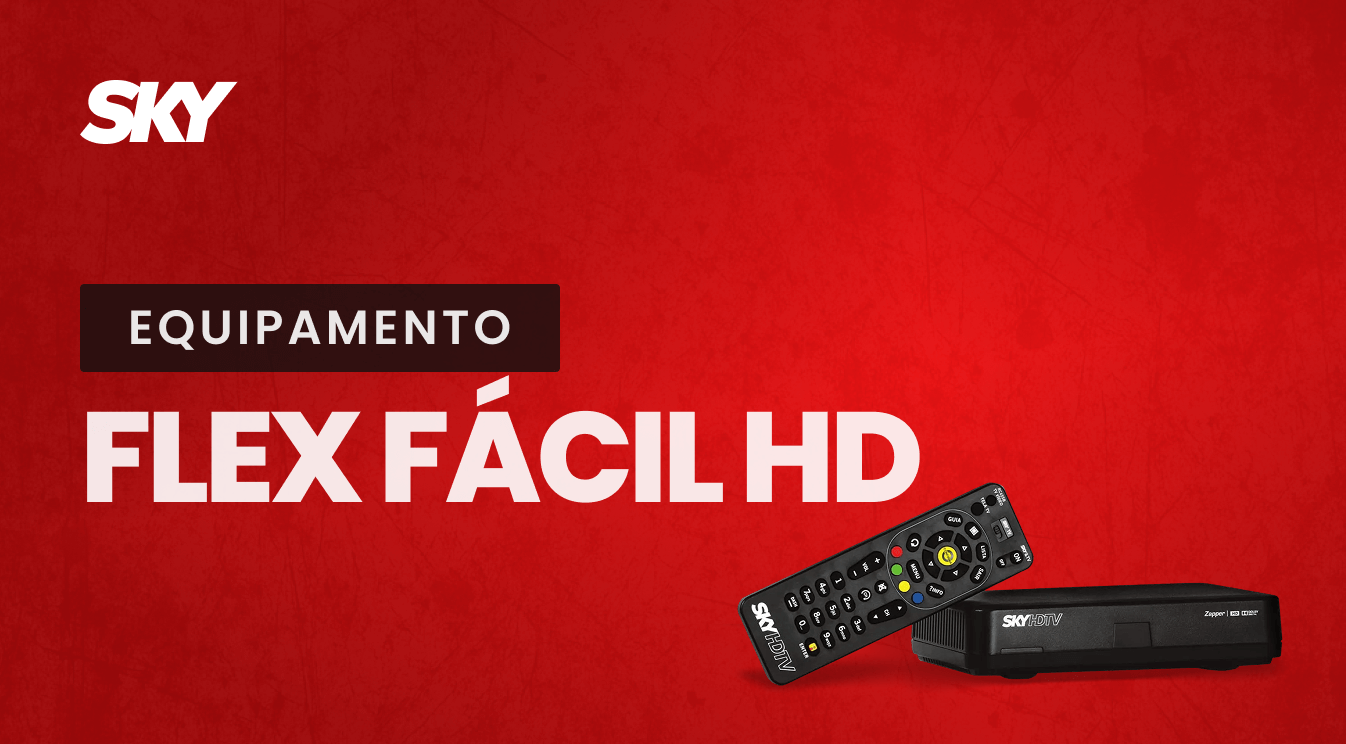 Equipamento SKY FLEX FÁCIL HD